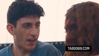 Big tits chubby stepmom Natasha Nice helps her stepson with his sex drive lasting longer