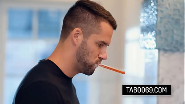 Gorgeous redhead stepmom Lauren Phillips greets her stepson naked and rides on his cock