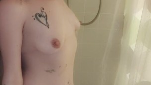 Teaser in the shower
